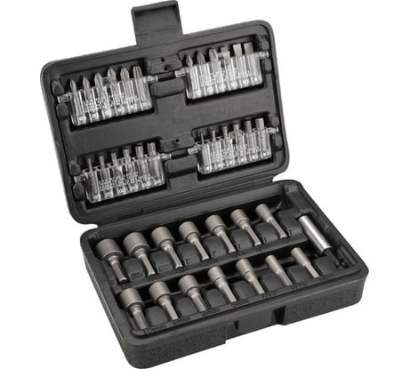 Набор насадок и сменных головок с держателем TOPEX 39шт 39D362