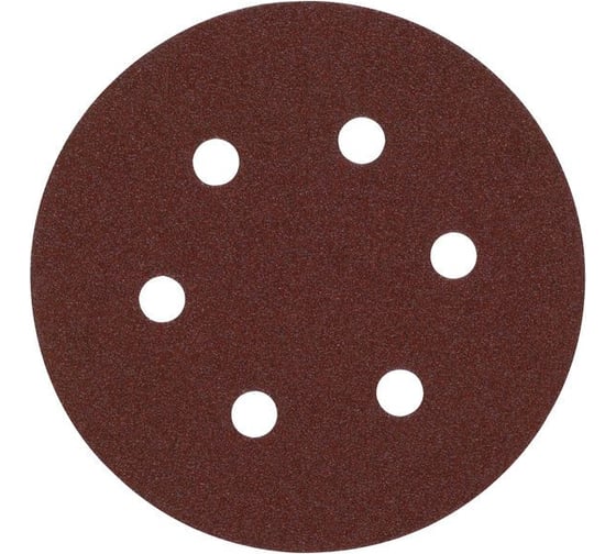 Круг шлифовальный (5 шт; 150 мм; 6 отверстий; P60) Milwaukee 4932371591 1