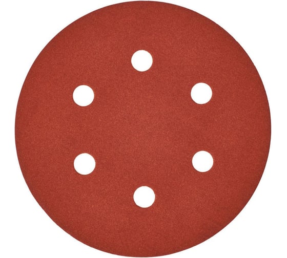 Круг шлифовальный (5 шт; 150 мм; 6 отверстий; P180) Milwaukee 4932371594 1