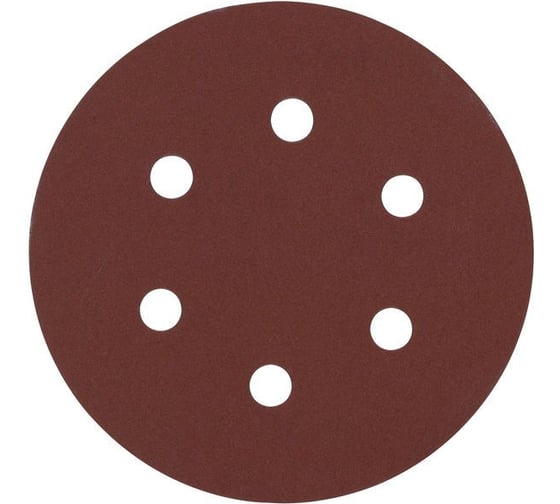 Круг шлифовальный (5 шт; 150 мм; 6 отверстий; P240) Milwaukee 4932371595 1