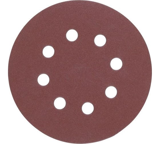 Круг шлифовальный (5 шт; 125 мм; 8 отверстий; P240) Milwaukee 4932367745 1