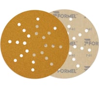 Круг шлифовальный DIAMOND 225 мм, 24 отв., P40, 50 шт FORMEL 81953230040