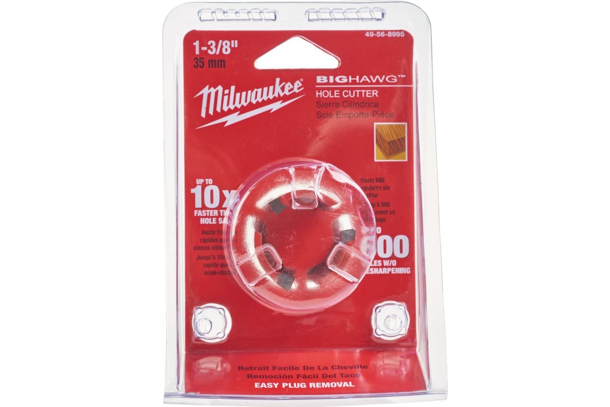 Коронка по дереву Bighawg (35х60 мм) Milwaukee 49568995 - выгодная цена ...