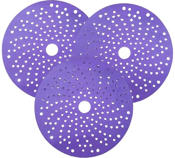 Круг абразивный c мультипылеотводом HOOKIT 737U CUBITRON II Р220, 150 мм, 25 шт 3М 51423 7100090177 1