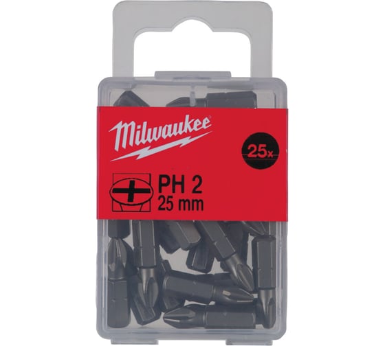 Насадка (25 шт; 25 мм; PH2) Milwaukee 4932399587 1