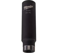 Головка торцевая ударная 6-гранная удлиненная (11 мм; 1/2") Milwaukee 4932352849