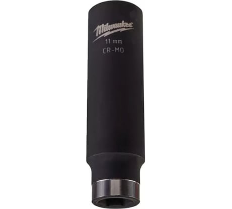 Головка торцевая ударная 6-гранная удлиненная (11 мм; 1/2") Milwaukee 4932352849