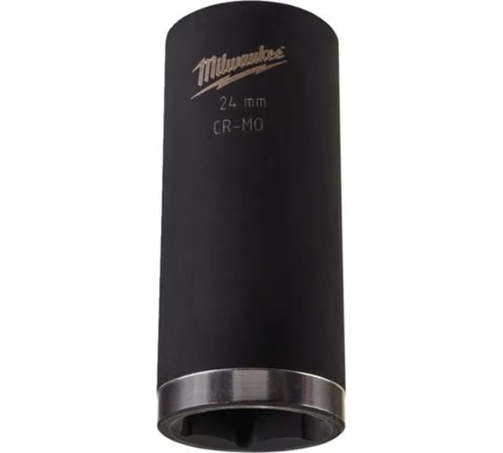 Головка торцевая ударная 6-гранная удлиненная (24 мм; 1/2") Milwaukee 4932352857 1