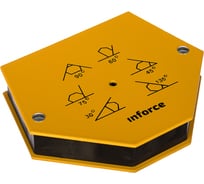 Угольник магнитный шестиугольник 75LBS Inforce 11-05-15