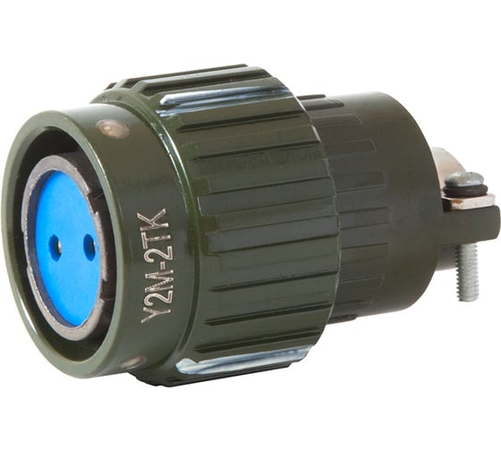 Разъём быстросъемный 2 pin для горелки TIG КЕДР 8001517 1
