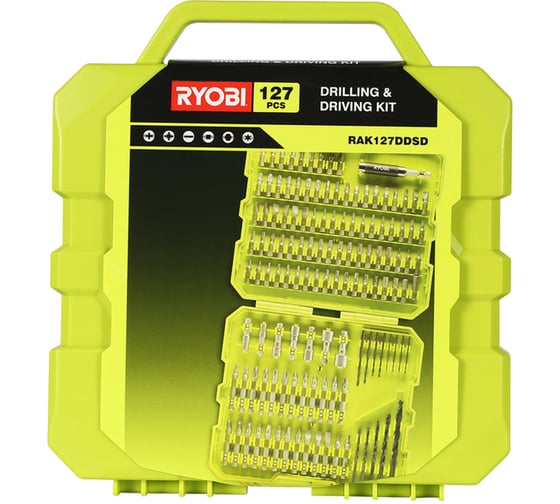 Набор бит и сверл RAK127DDSD (127 шт) Ryobi 5132003792