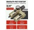 Блок подготовки воздуха Forsage 3/4"(фильтр-регулятор+лубрикатор, автоматич.слив)(10Мк, 3000 л/мин, 0-10bar,раб. температура 5°-60°) F-AC4010-06D(54441) 2