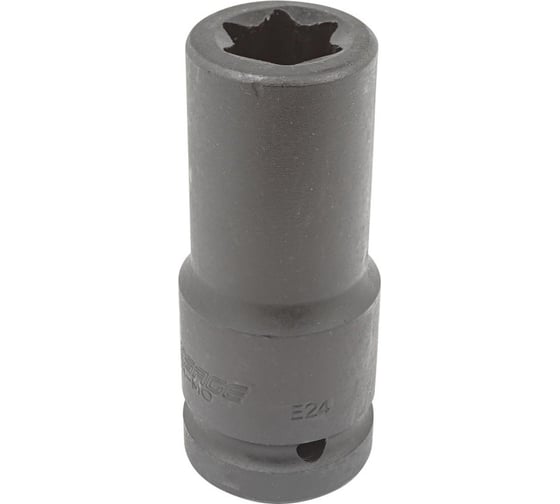 Головка ударная глубокая Е24, 3/4" DR Forsage F-46611024(6577)