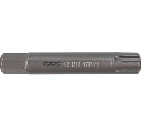 Бита 6-гранная Ribe (75 мм, M12, 10 мм) Forsage F-1797512(29344)