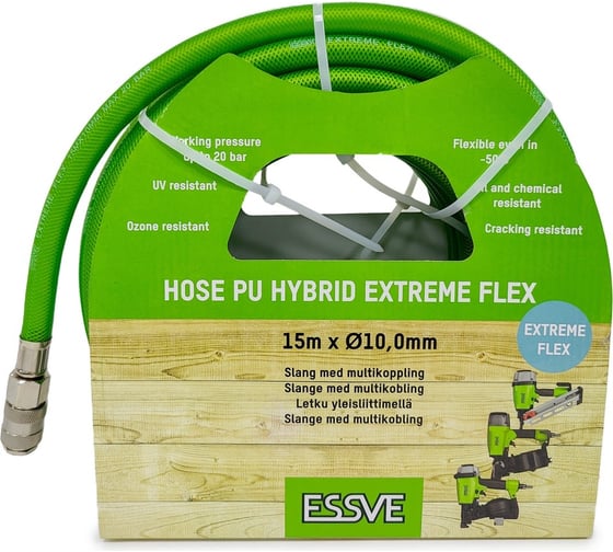 Шланг Extreme Flex гибридный ПУ 15x10 мм, 15 м Essve 712992