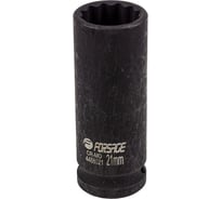 Головка ударная глубокая 21мм (12гр.), 1/2'' Forsage F-4488521(54919)