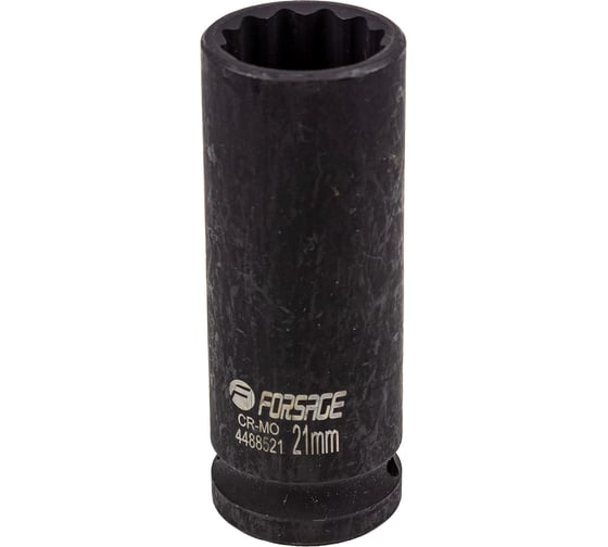 Головка ударная глубокая 21мм (12гр.), 1/2'' Forsage F-4488521(54919) 1