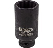 Головка ударная глубокая Forsage 29мм (12гр.), 1/2'' F-4488529(54927)