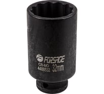Головка ударная глубокая 12-гранная 32 мм, 1/2''DR Forsage F-4488532(54930)