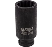Ударная глубокая головка Forsage 27мм, 12гр., 1/2'' F-4488527(54925)