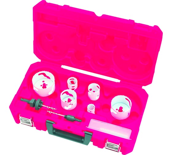 Набор коронок Bi-Metal 10 предметов Milwaukee 49224201 1