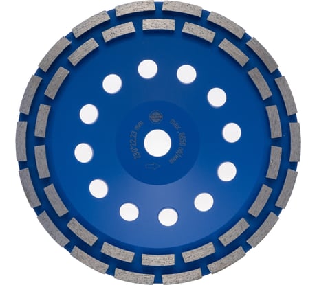 Алмазная чашка 2-х рядный сегмент 230х22.23 мм, TGS TORGWIN S12675