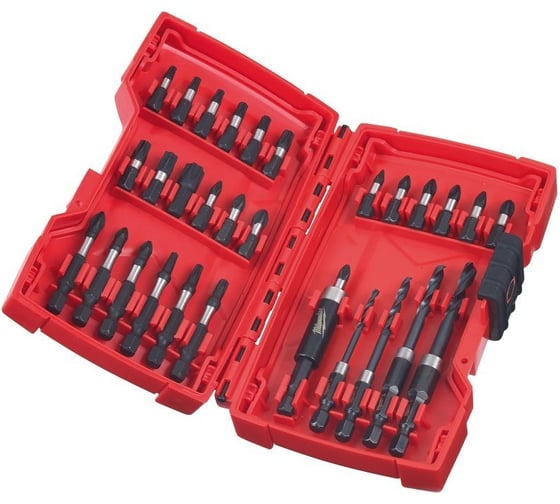 Набор бит со сверлами SHOCKWAVE 30 шт. Milwaukee 4932352894 1