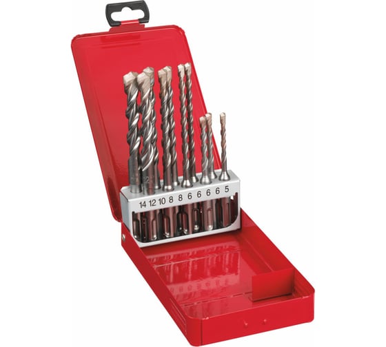 Набор буров SDS+ 10 шт. Milwaukee 4932352340 1