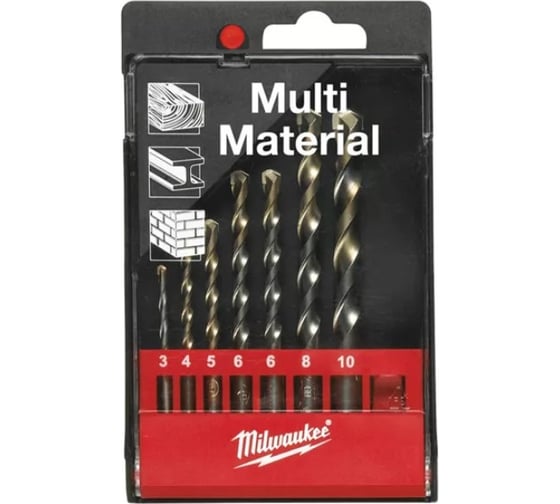 Набор универсальных сверл, 7 шт. Milwaukee 4932352335 1