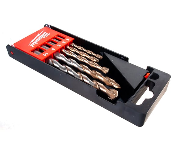 Набор сверл по бетону 5 шт. Milwaukee 4932352333 1