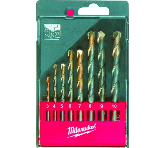 Набор сверл по бетону 8 шт. Milwaukee 4932352334 1