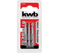 Бита PH1 50 мм INDUSTRY 3 шт. KWB 121051