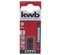 Бита PH3 25 мм TORSION 2 шт. KWB 122003