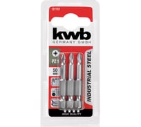 Бита PZ1 50 мм INDUSTRY 3 шт. KWB 121151