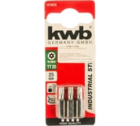 Бита TTORX25 25 мм INDUSTRY 3 шт. KWB 121625