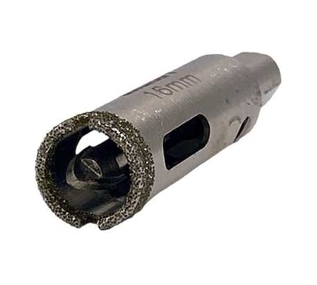 Коронка алмазная по керамограниту и керамике с центрирующим сверлом 16 мм OXCRAFT УТ-00014594