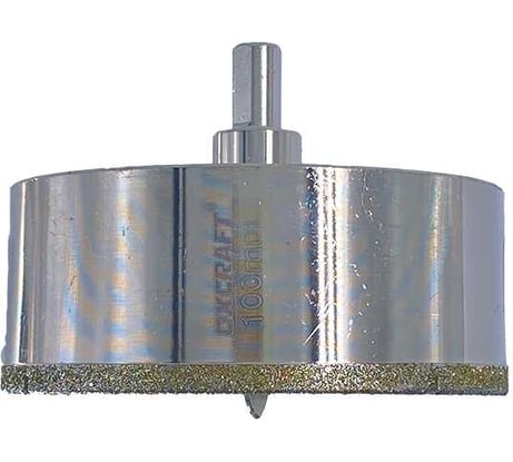 Коронка алмазная по керамограниту и керамике с центрирующим сверлом 100 мм OXCRAFT УТ-00014617