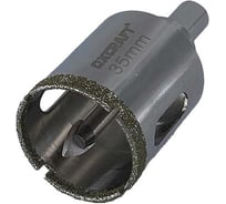 Коронка алмазная по керамограниту и керамике с центрирующим сверлом 35 мм OXCRAFT УТ-00014601