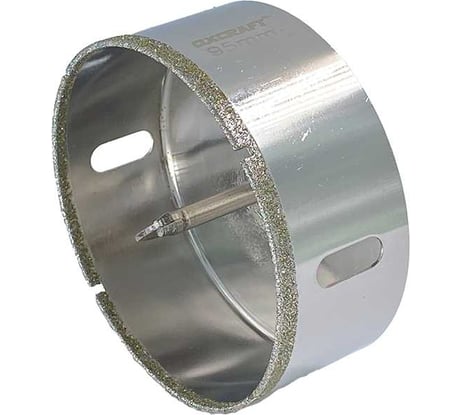 Коронка алмазная по керамограниту и керамике с центрирующим сверлом 95 мм OXCRAFT УТ-00014616