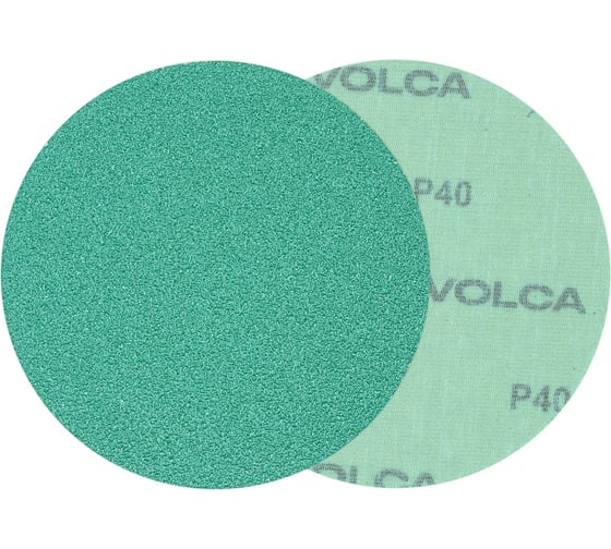 Диск абразивный на пленочной основе Emerald 125 мм, без отв., P40, 100 шт VOLCA 55210104004