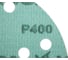 Диск абразивный на пленочной основе Emerald 150 мм, 15 отв., P400, 100 шт VOLCA 55210224040 4