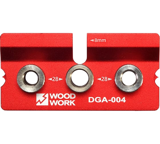 Кондуктор для перегородок 8-10-8 мм (дополнение для DGA-003) WOODWORK DGA-004 1