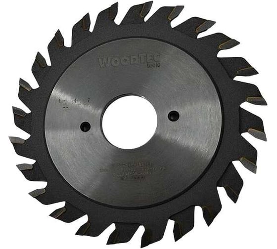 Пила подрезная составная 100x22x2.8-3.6 мм, Z=12+12 Woodtec ИН 325886 1
