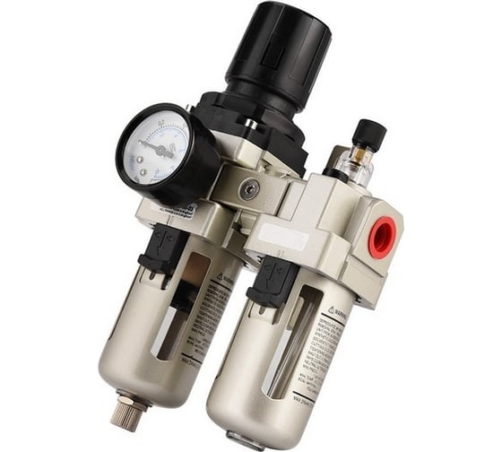 Блок подготовки воздуха 1/4" NORM HP-6014-2