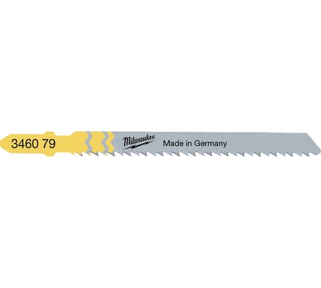 Полотно по дереву T101BR (5 шт; 75 мм) для лобзика Milwaukee 4932346079