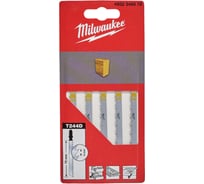 Полотно по дереву T244D (5 шт; 75 мм) для лобзика Milwaukee 4932346078