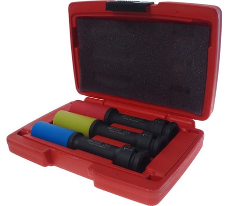 Набор головок ударных для литых дисков JTC 17-19-21мм, длина 150мм, 3шт -5539 459190