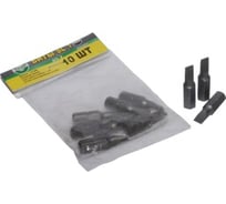 Биты (10 шт; SL1; 25 мм; 1/4) КЕДР 054-0251 26292