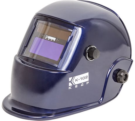 Маска сварщика КЕДР К-102 синяя 8005123