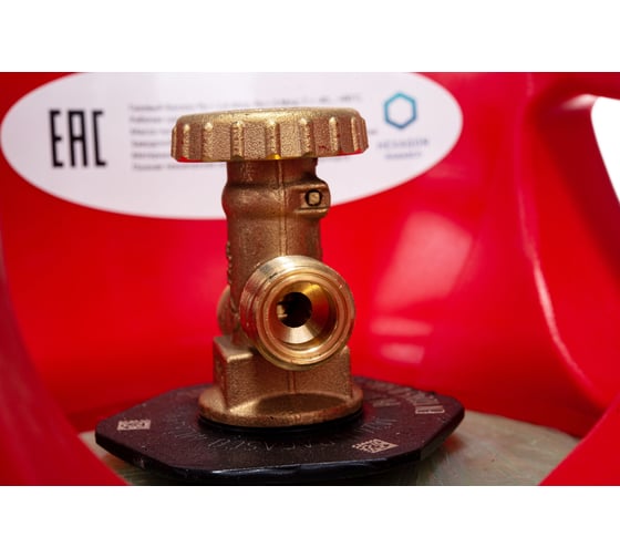 Баллон пропановый полимерно-композитный взрывобезопасный LPG 12.5 л вентиль с российским разъемом Hexagon Ragasco 100578